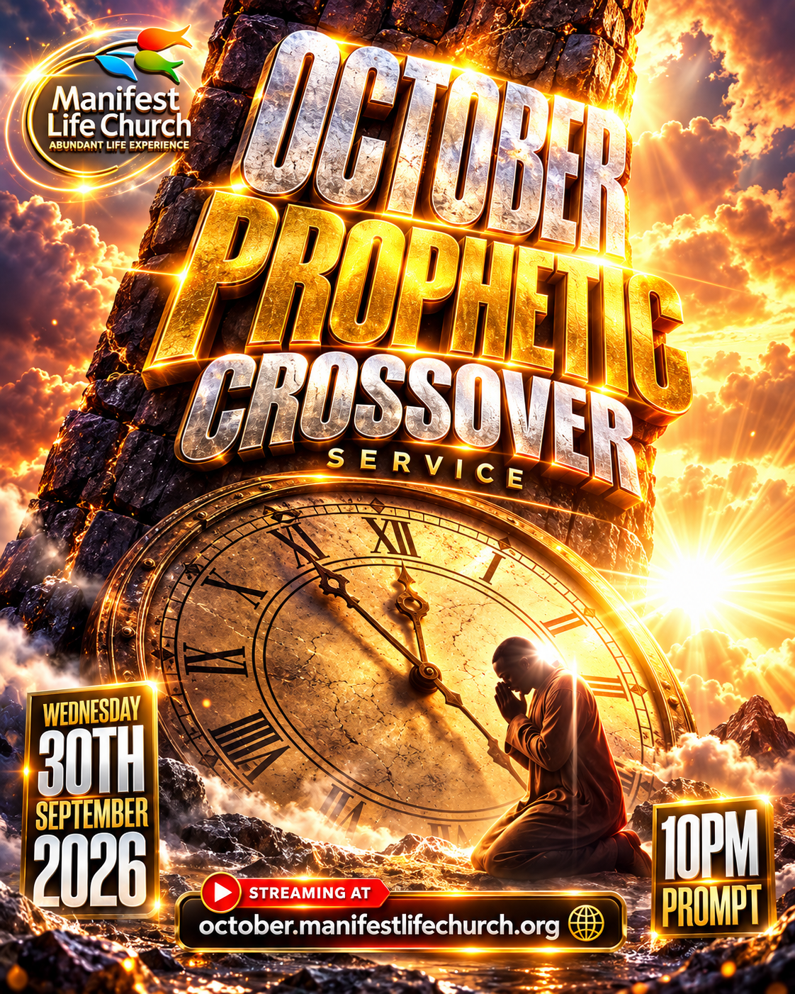 October Prophetic Crossover Service