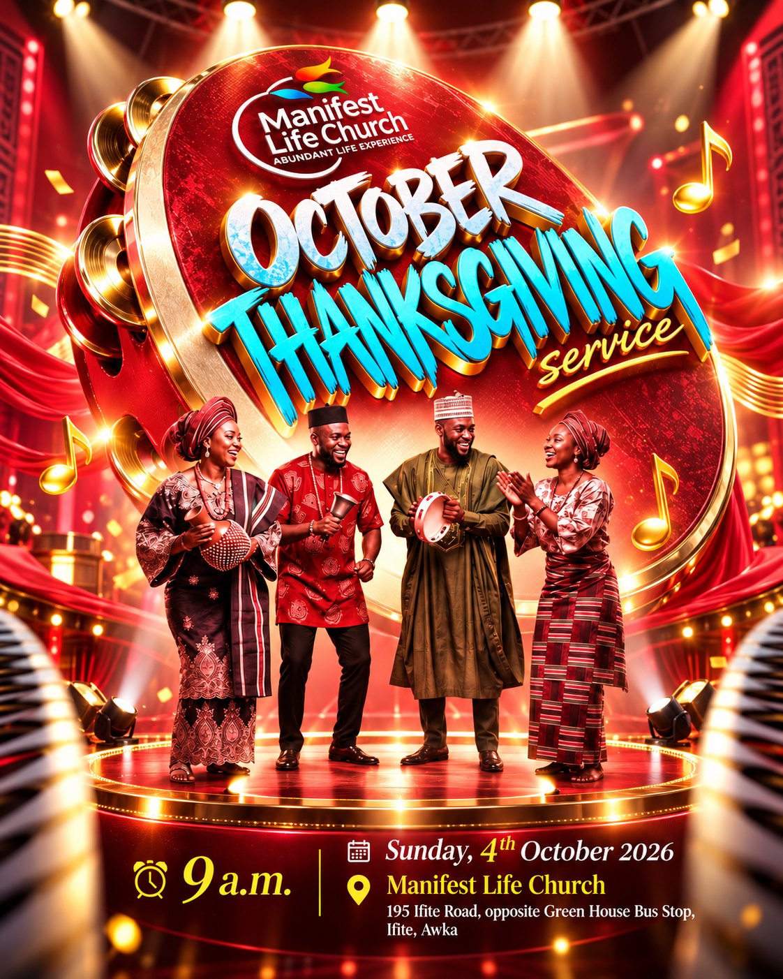 October Thanksgiving Service
